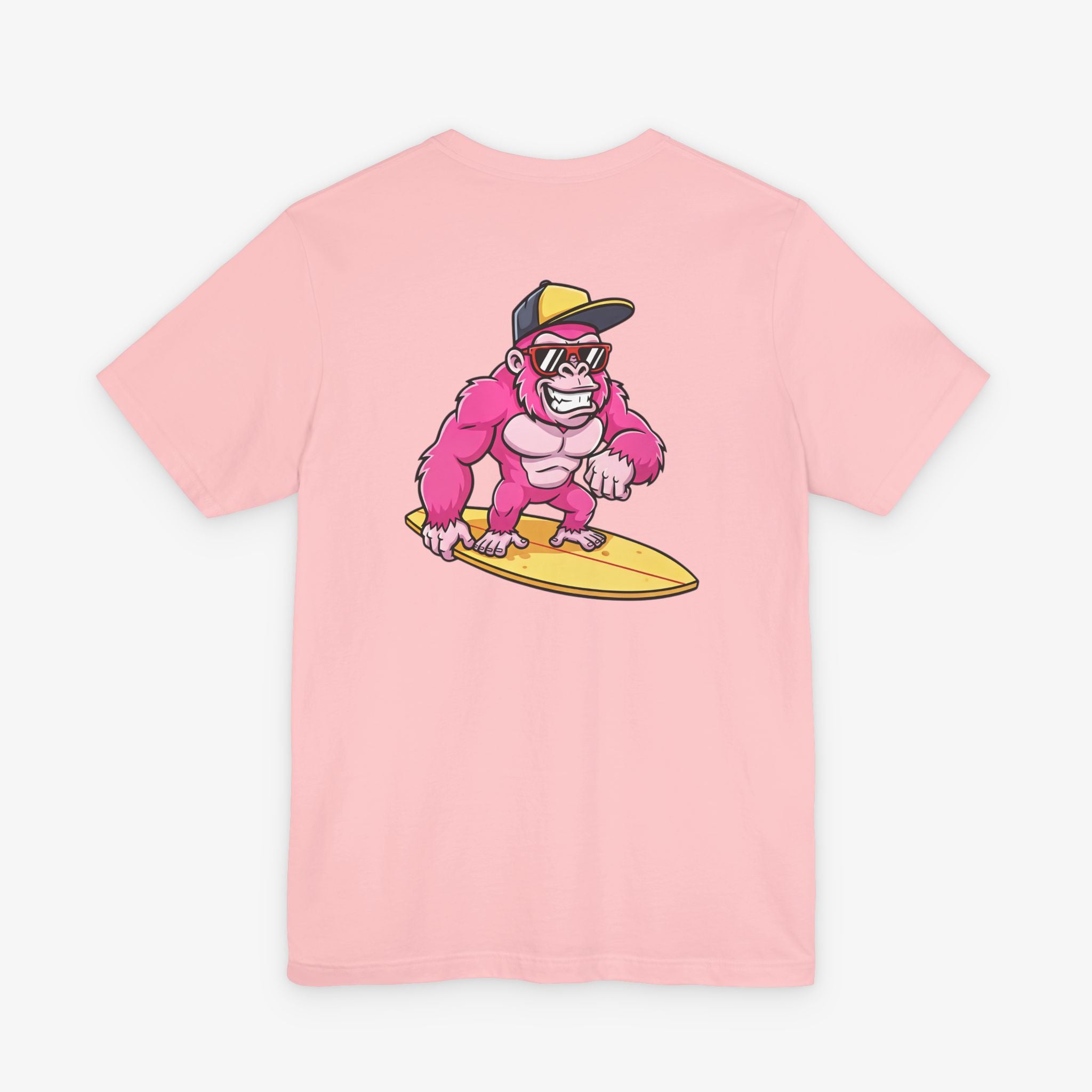 Gorilla Surfing Pocket T-shirt