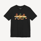 Dudes Cruising with Surfboard T-shirt