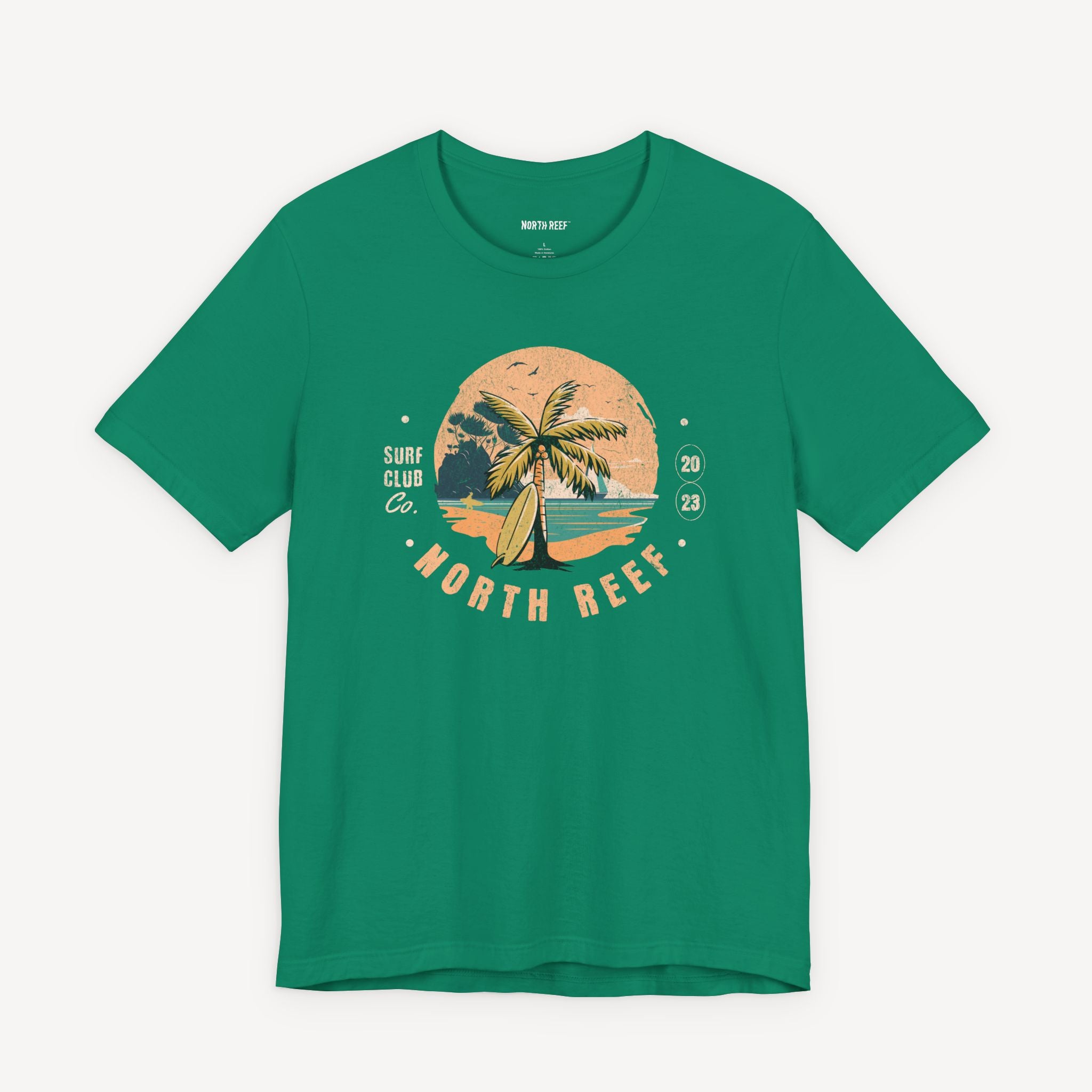 Palm Tree Surf Beach T-shirt