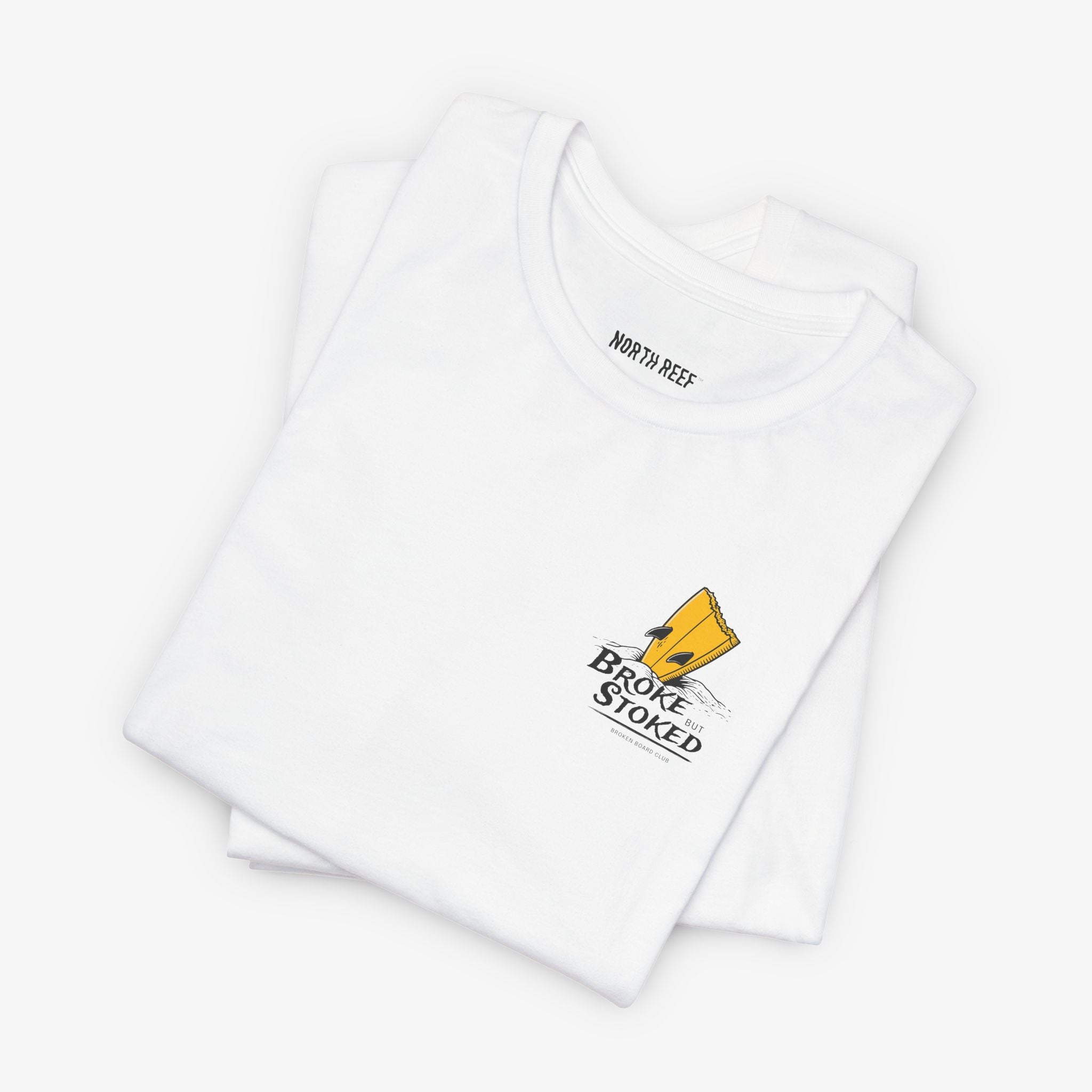 Broke But Stoked Surf T-shirt