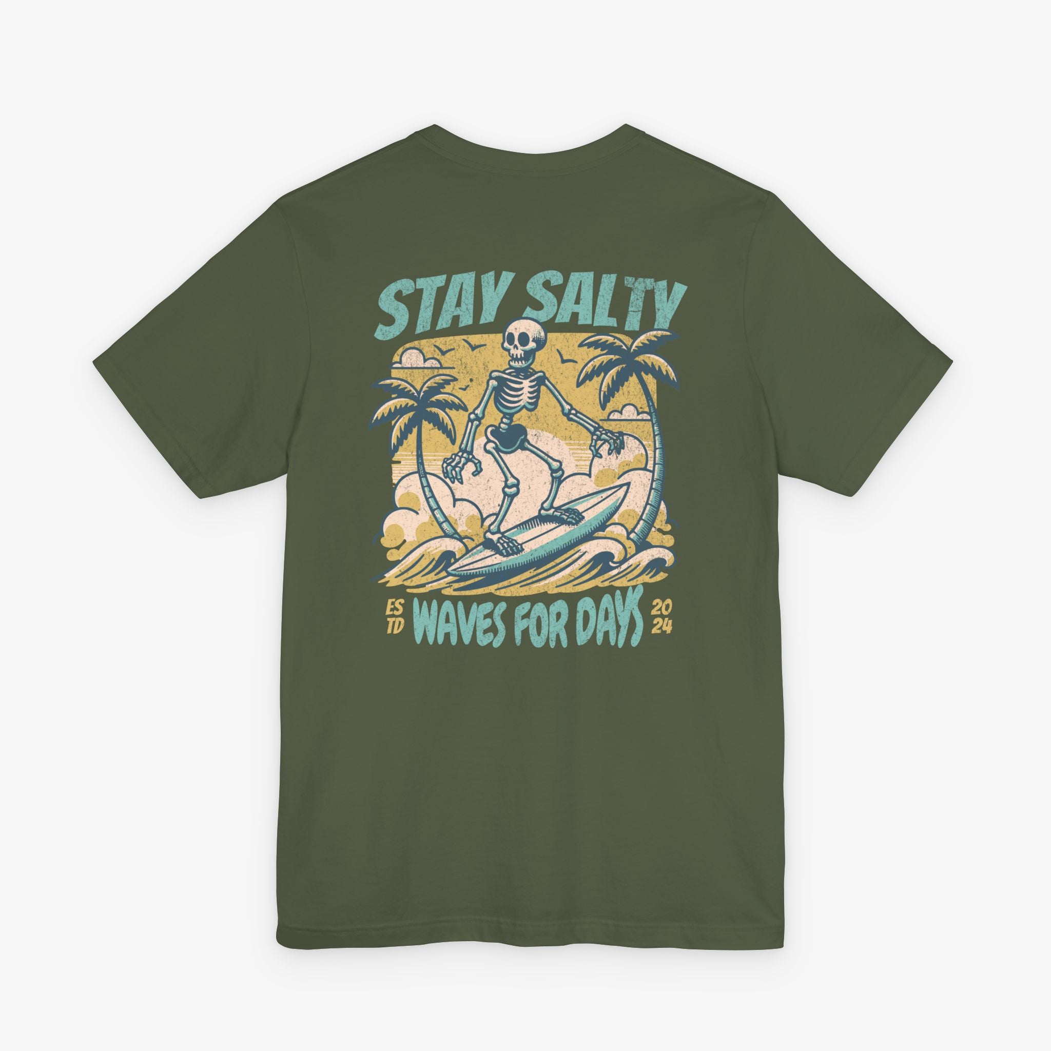 Stay Salty Surfer Dude T-shirt