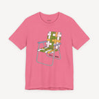 Retro Cali Surf Beach Chair T-shirt