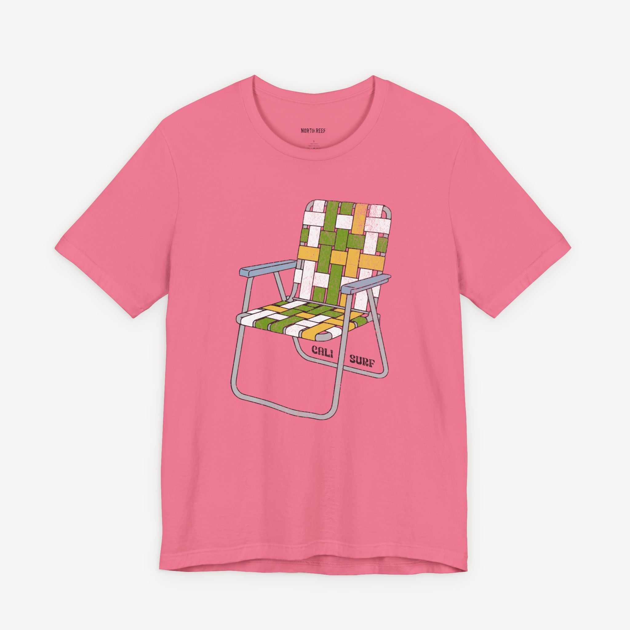 Retro Cali Surf Beach Chair T-shirt