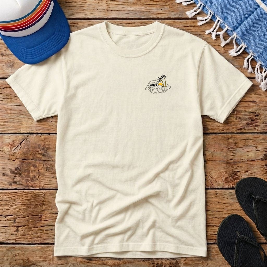 Waves for Days Pocket T-shirt