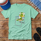 Retro Cali Surf Beach Chair T-shirt