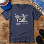 Beach Sunset Palm T-shirt