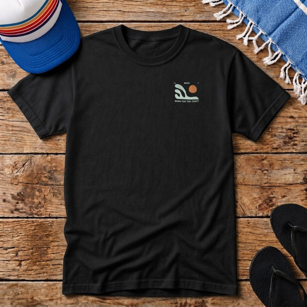Coastal Wave Graphic T-shirt