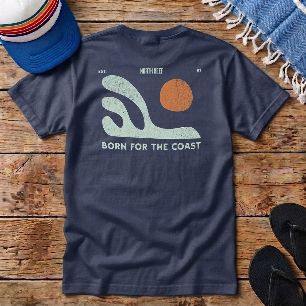 Coastal Wave Graphic T-shirt