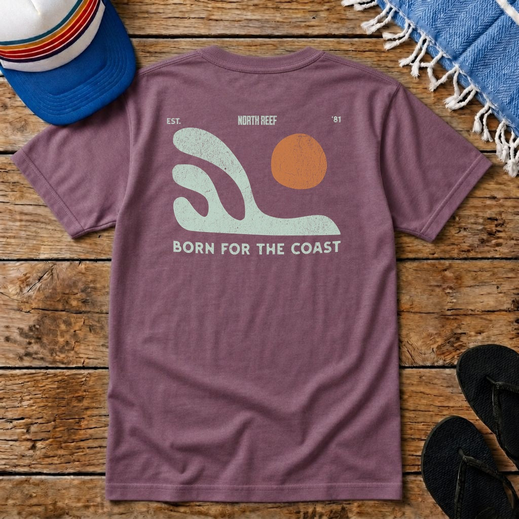 Coastal Wave Graphic T-shirt