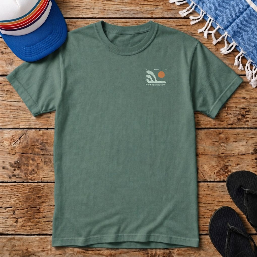 Coastal Wave Graphic T-shirt
