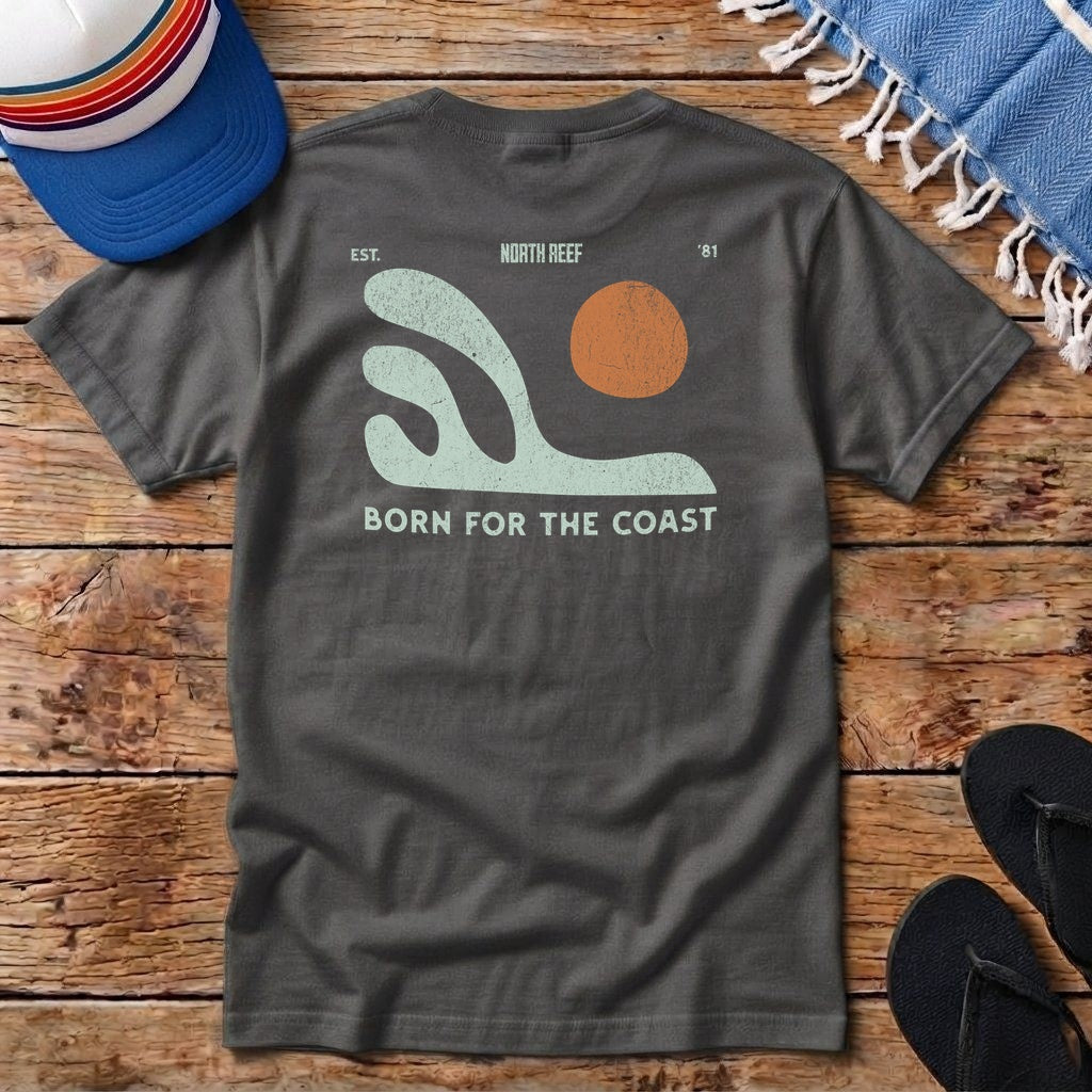Coastal Wave Graphic T-shirt