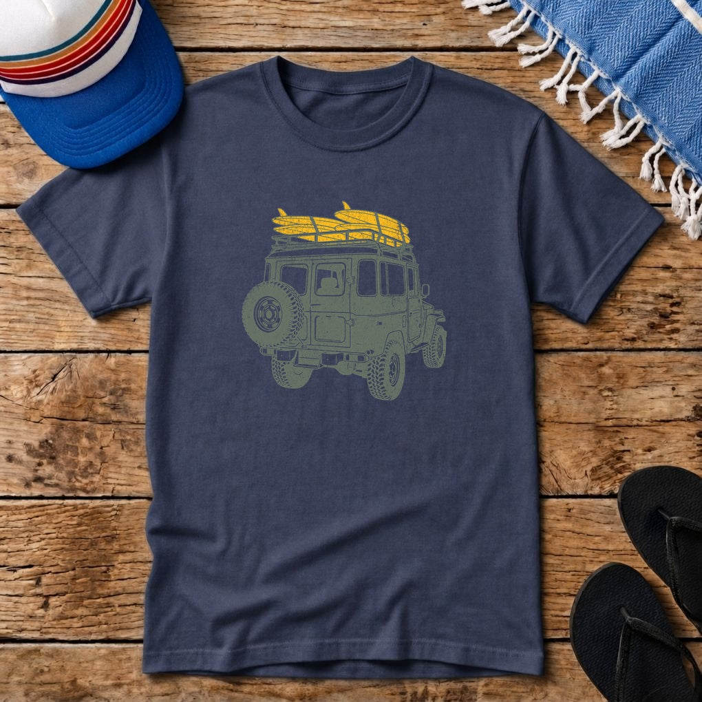 Jeep With Boards T-shirt