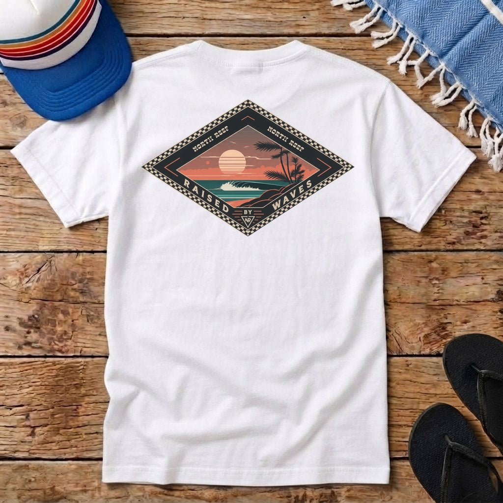 Raised By Waves Pocket T-shirt