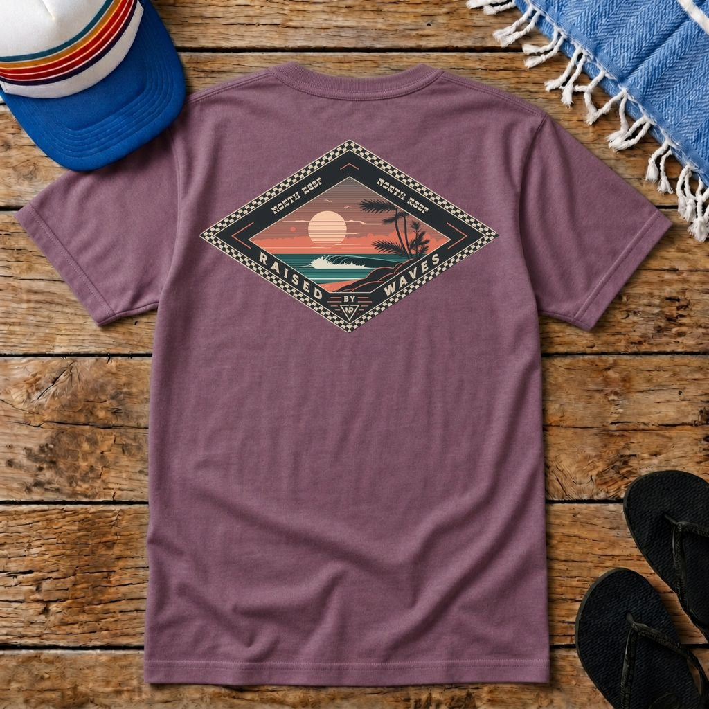 Raised By Waves Pocket T-shirt