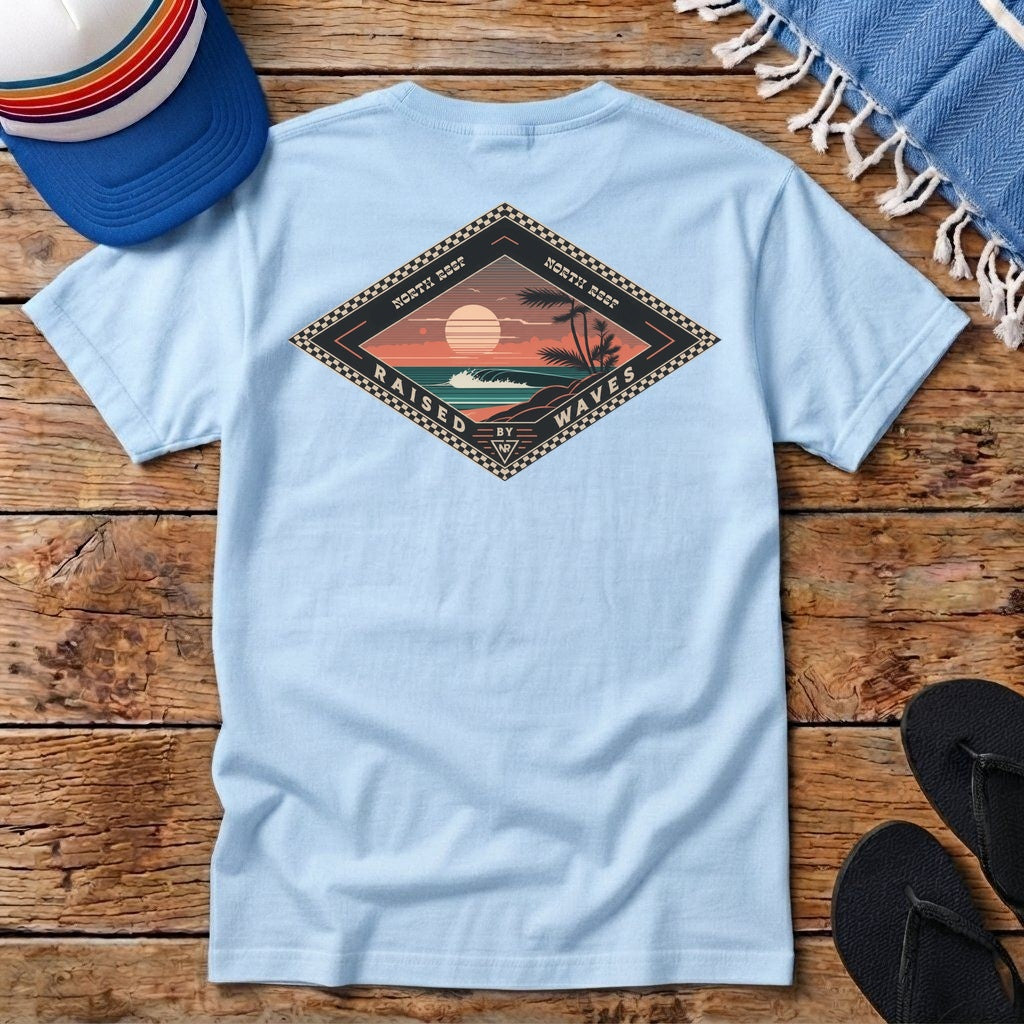 Raised By Waves Pocket T-shirt