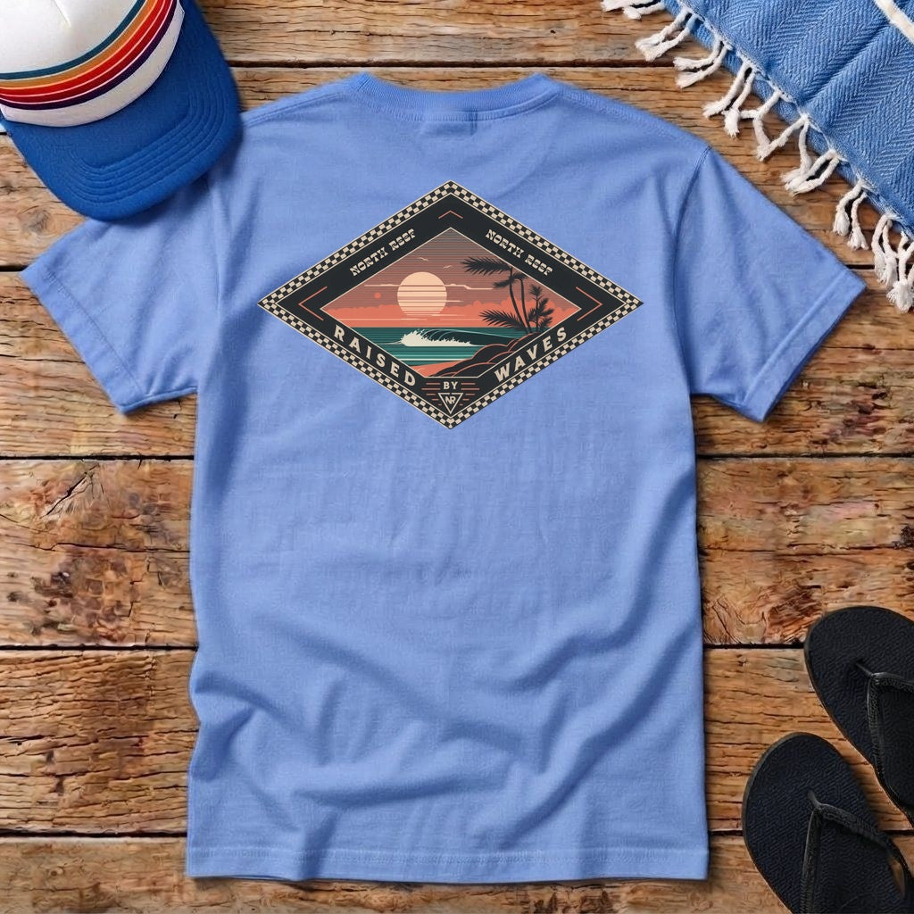 Raised By Waves Pocket T-shirt