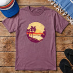 Sun Set Palm Beach T-shirt