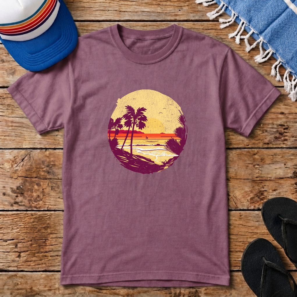 Sun Set Palm Beach T-shirt