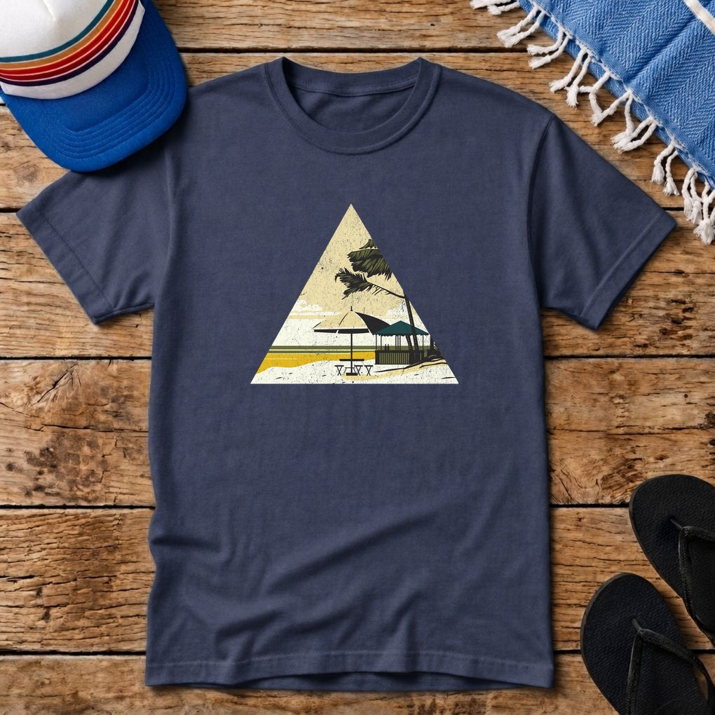 Beach Vibes Triangle T-shirt