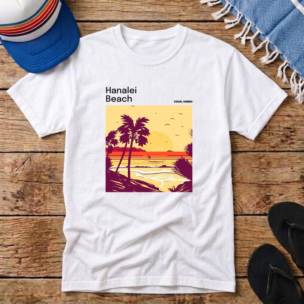 Hanalei Beach T-shirt