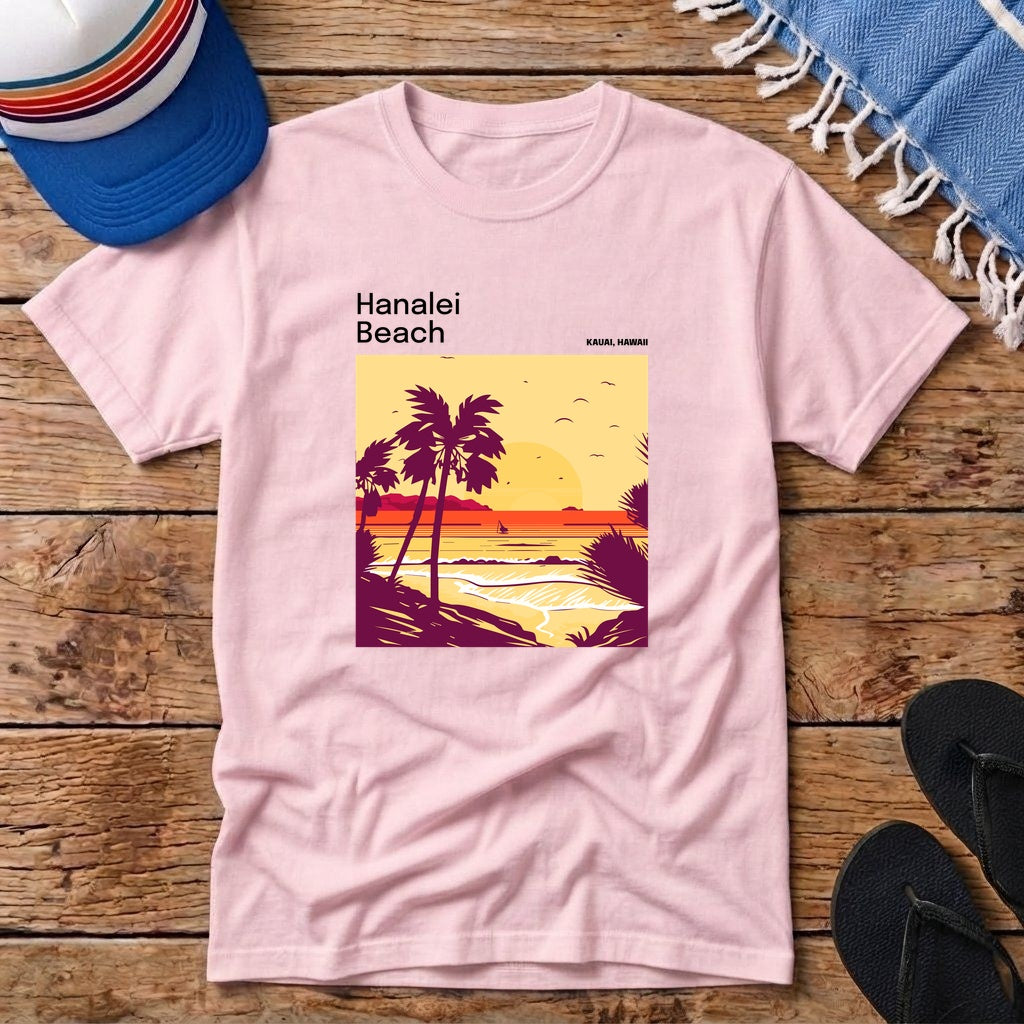 Hanalei Beach T-shirt