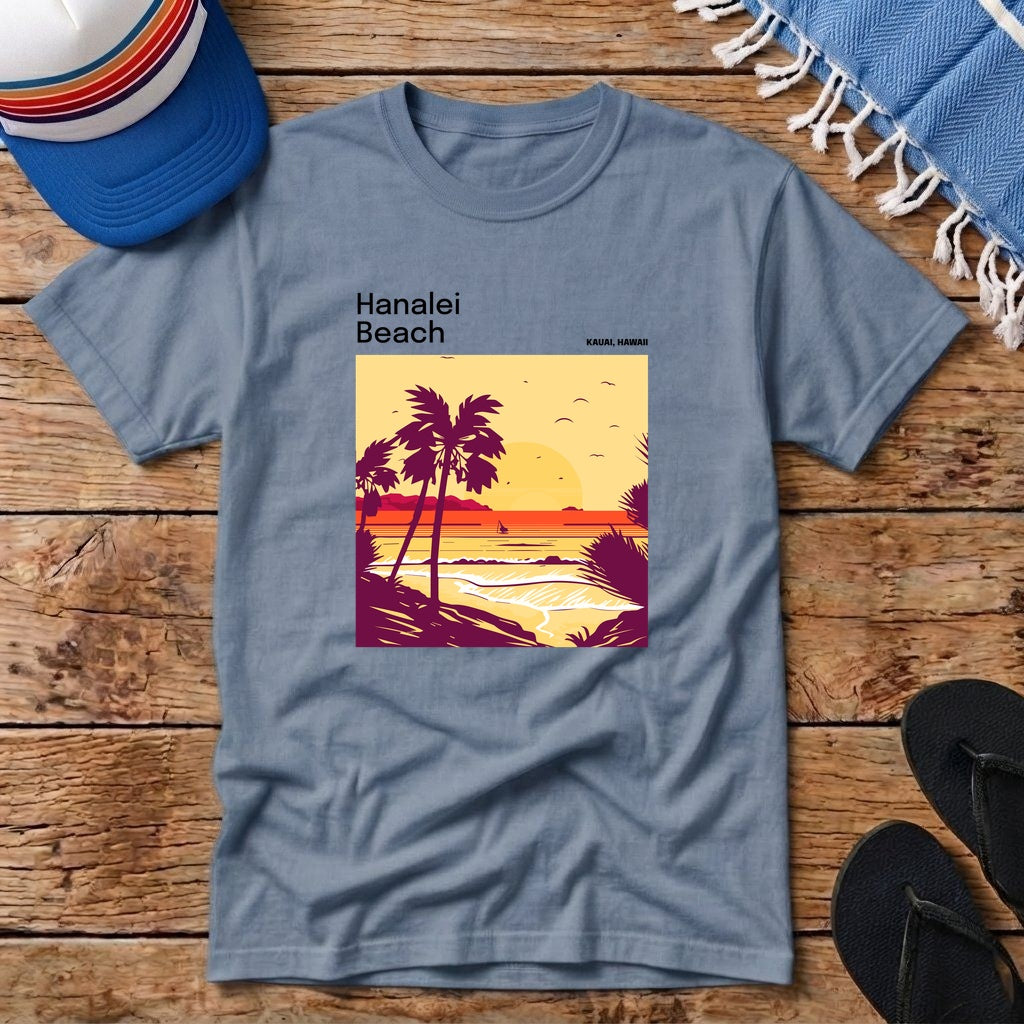 Hanalei Beach T-shirt