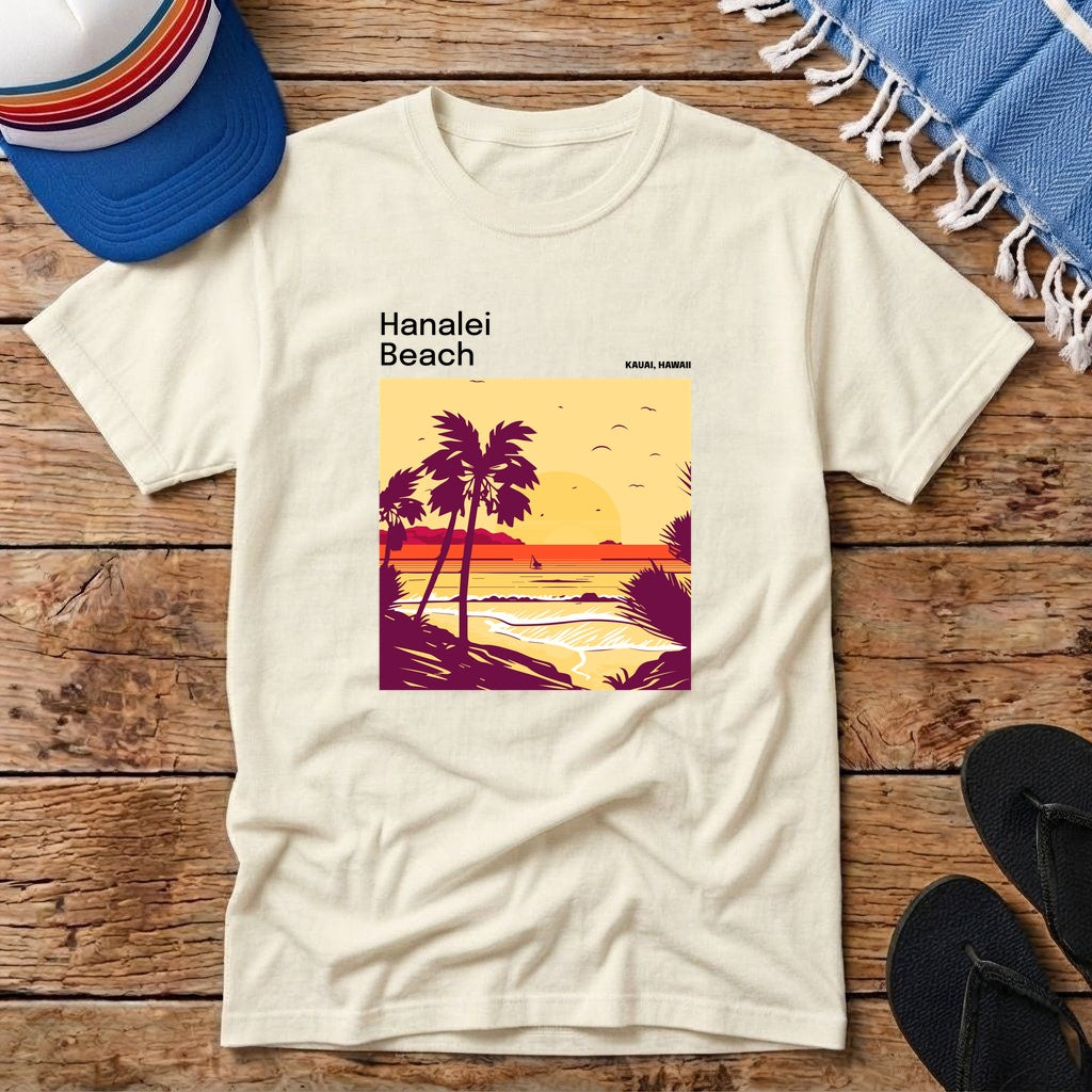 Hanalei Beach T-shirt