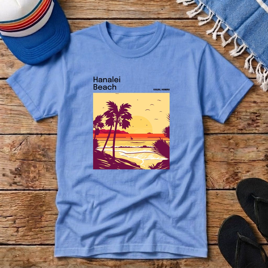 Hanalei Beach T-shirt